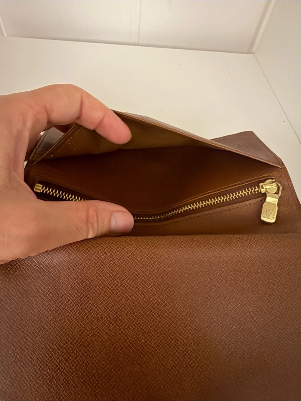 Authentic Louis Vuitton Monogram Porte Valeurs Cartes Crédit Wallet - Picture 9 of 11